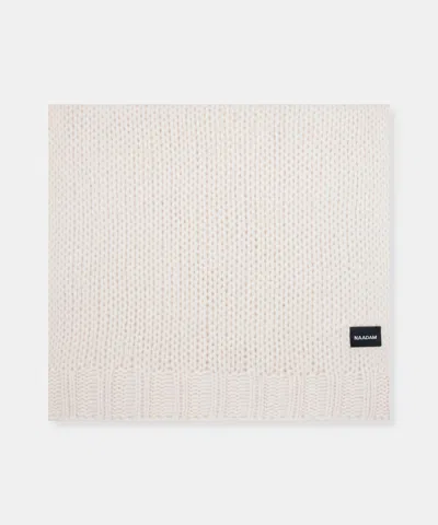 Naadam Lofty Alpaca Scarf In White
