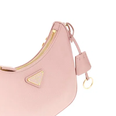 Prada Saffiano Leather ' Re-edition' Mini Bag In Pink