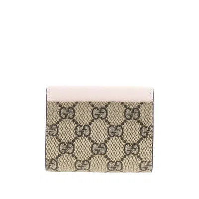 Gucci 'gg Marmont' Mini Wallet In White