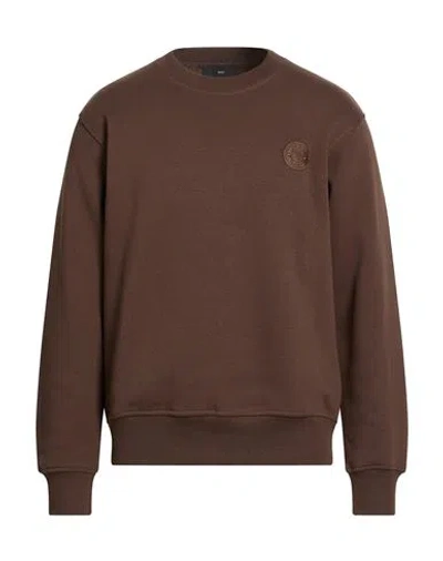 Liu •jo Man Man Sweatshirt Brown Size Xxl Cotton, Polyester In Brown