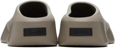 Fear Of God Taupe Eva Runner Loafers In Green