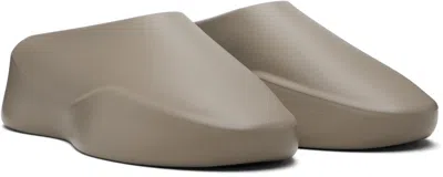 Fear Of God Taupe Eva Runner Loafers In Green