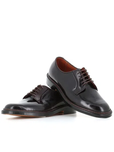 Alden Shoe Company Derby 990 Cordovan In Burgundy