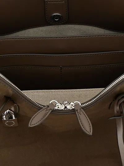 Stella Mccartney Ryder Open Shoulder Bag In Brown