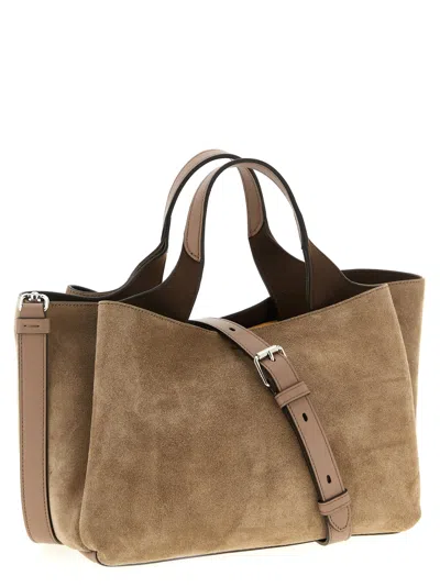 Tod's T-timeless Mini Tote Bag In Brown