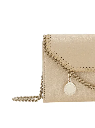 Stella Mccartney Falabella Continental Wallet In Brown