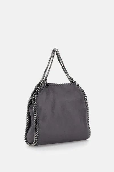 Stella Mccartney Falabella Mini Eco Bag In Gray
