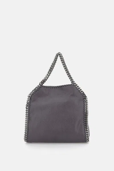 Stella Mccartney Falabella Mini Eco Bag In Gray