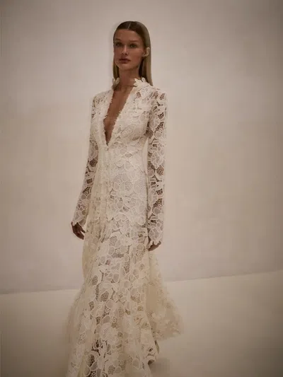 Alexis Camila Dress In White