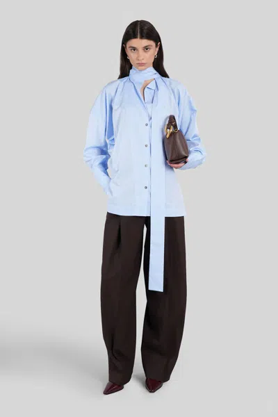 The Latest Cara 3116 Pants In Brown Polyester In Brown