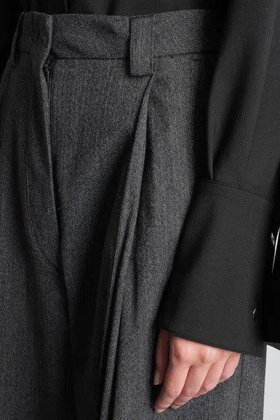 The Latest Cara 3116 Pants In Grey Polyester In Gray