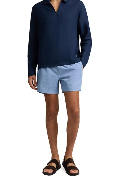 Onia Charles 5" Swim Trunk In Rain, Men's At Urban Outfitters In Blue