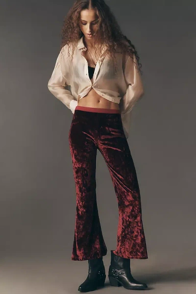 Bl-nk Ilana Petite Trousers Pants In Purple