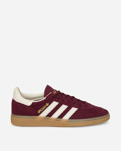 Adidas Originals Adidas Handball Spezial Suede Sneakers In Burgundy