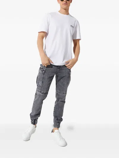 Ser.o.ya John Flap-pocket Jeans In Gray