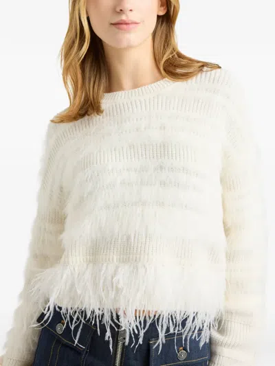 Cinq À Sept Cinq A Sept Vivi Pullover Sweater In Neutral