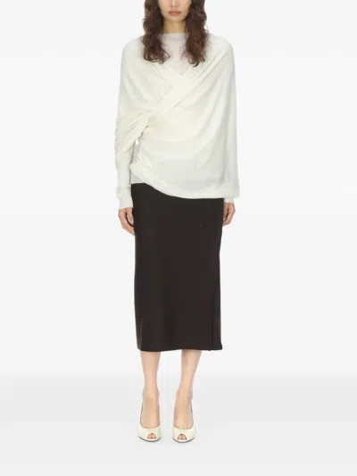 Paloma Wool Button Detail Charco Skirt In Black