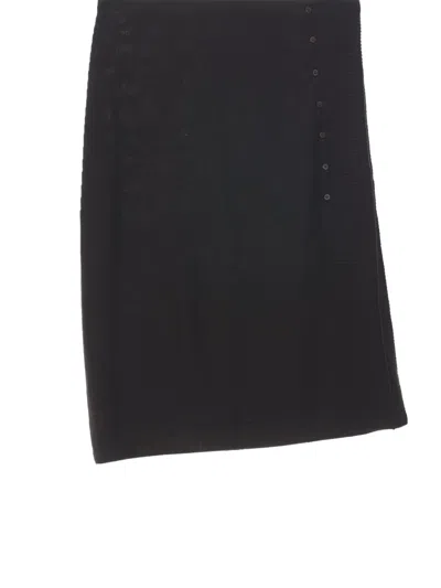 Paloma Wool Button Detail Charco Skirt In Black