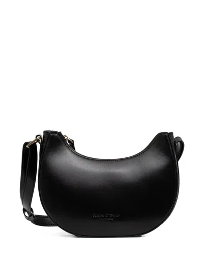 Marc O'polo Zip Crossbody Bag In Black