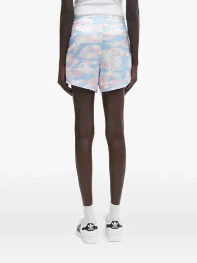 A Bathing Ape Graphic Shorts In White