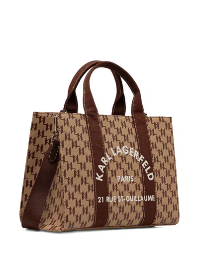 Karl Lagerfeld K/rsg Monogram Tote Bag In Neutral