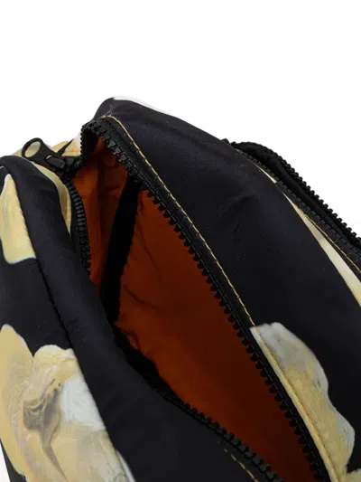 Stine Goya Floral-pattern Crossbody Bag In Black