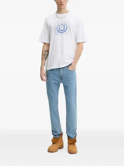 Hugo Boss Ash Jeans In Blue