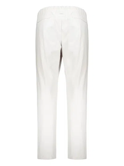 Herno Straight Trousers In White
