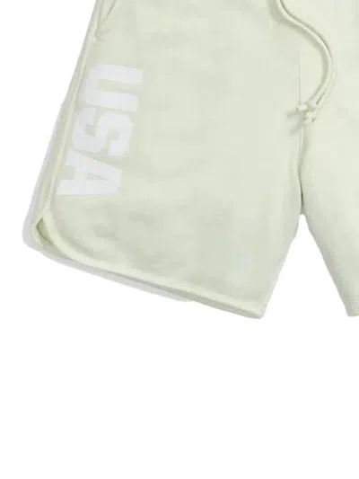 Kith Drawstring Track Shorts In Green