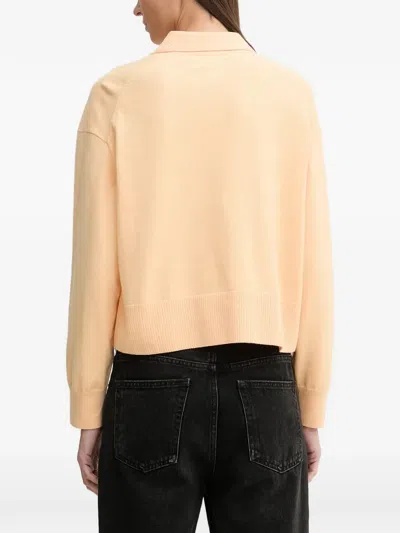 Marc O'polo Button Polo Shirt In Yellow