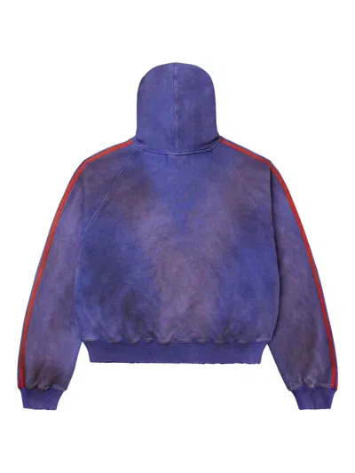 Vale Striped Bee-print Hoodie In Multi