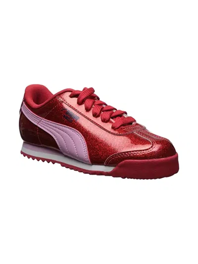 Puma Roma Glam Sneakers In Red
