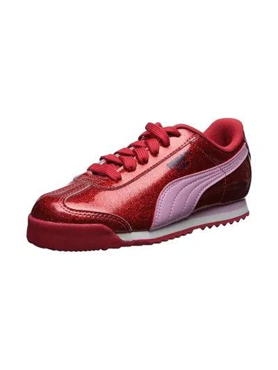 Puma Roma Glam Sneakers In Red