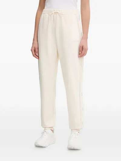 Guess Usa Logo Track Pants In Neutral