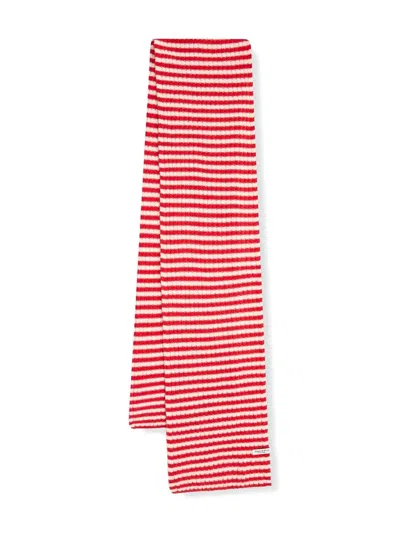 Marc O'polo Striped Scarf In Multi