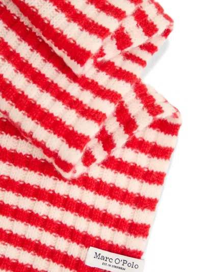 Marc O'polo Striped Scarf In Multi