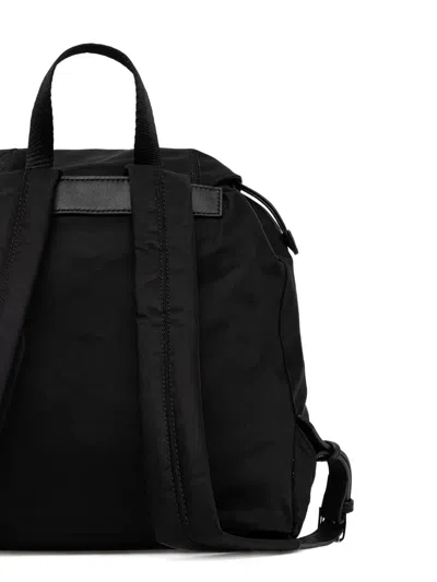 Marc O'polo Medium Buckled Backpack In Black