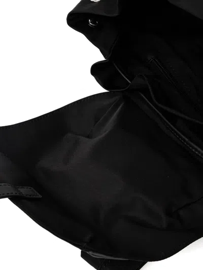 Marc O'polo Medium Buckled Backpack In Black