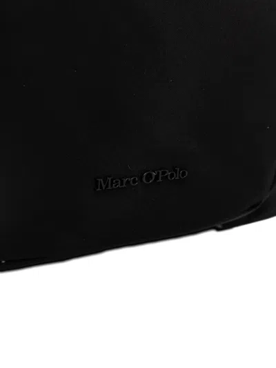 Marc O'polo Medium Buckled Backpack In Black