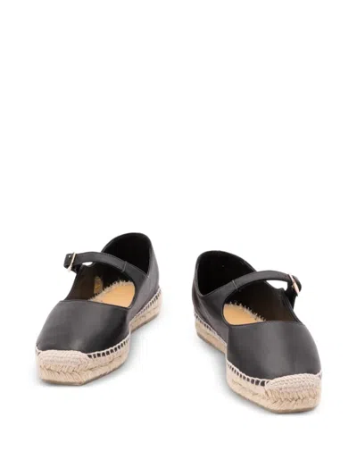 Castaã±er Buckle-strap Espadrilles In Black