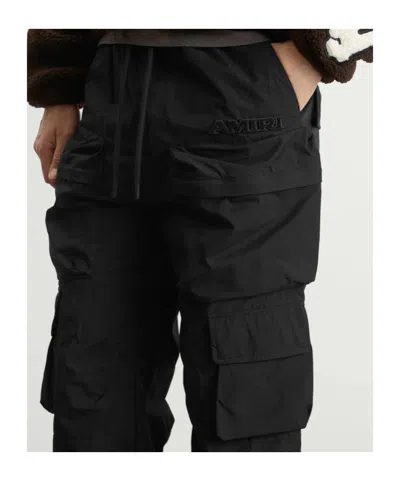 Amiri Multi Pocket Cargo Pants In Black