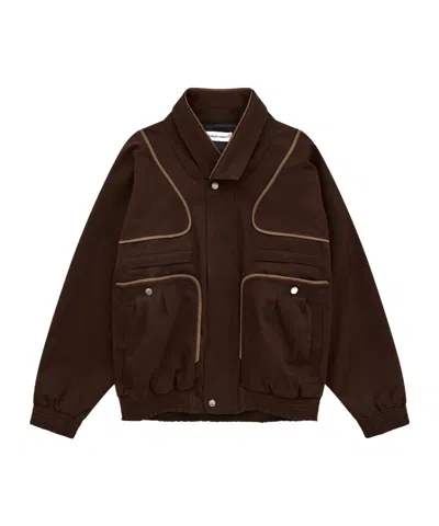 Kiko Kostadinov Harrer Blouson Jacket In Brown