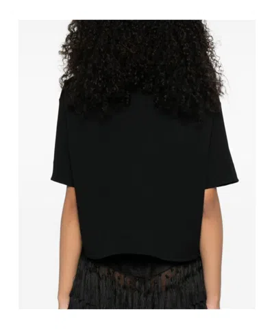 Jil Sander Pullover T-shirt In Black