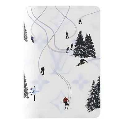 Pre-owned Louis Vuitton Ski Pocket Organizer 'white'