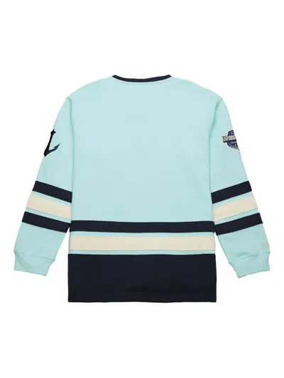 Mitchell & Ness Seattle Kraken Pullover In Blue
