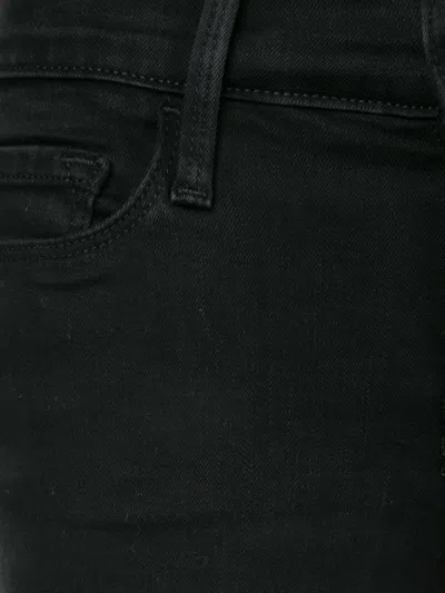 Frame Skinny Jeans In Black