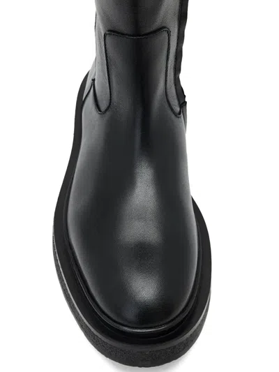 Allsaints Escher Zip-fastening Boots In Black