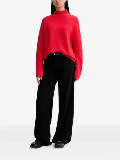 Marc O'polo Mock-neck Sweater In Red