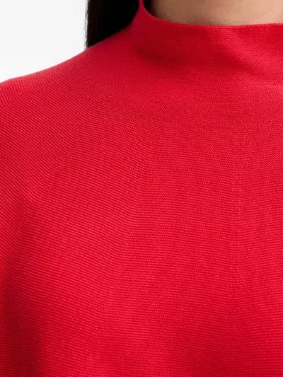 Marc O'polo Mock-neck Sweater In Red