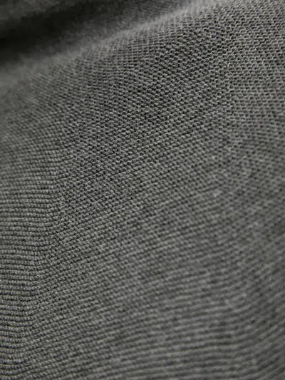 Marc O'polo Funnel-neck Sweater In Gray